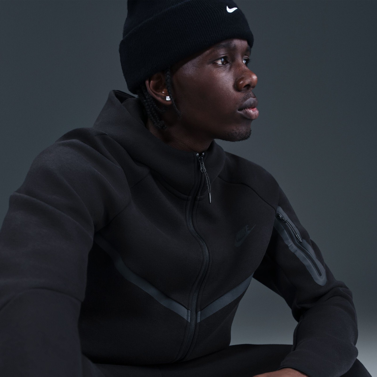 Nike Tech M Fleece Windrunner Full-Zip Jacket L