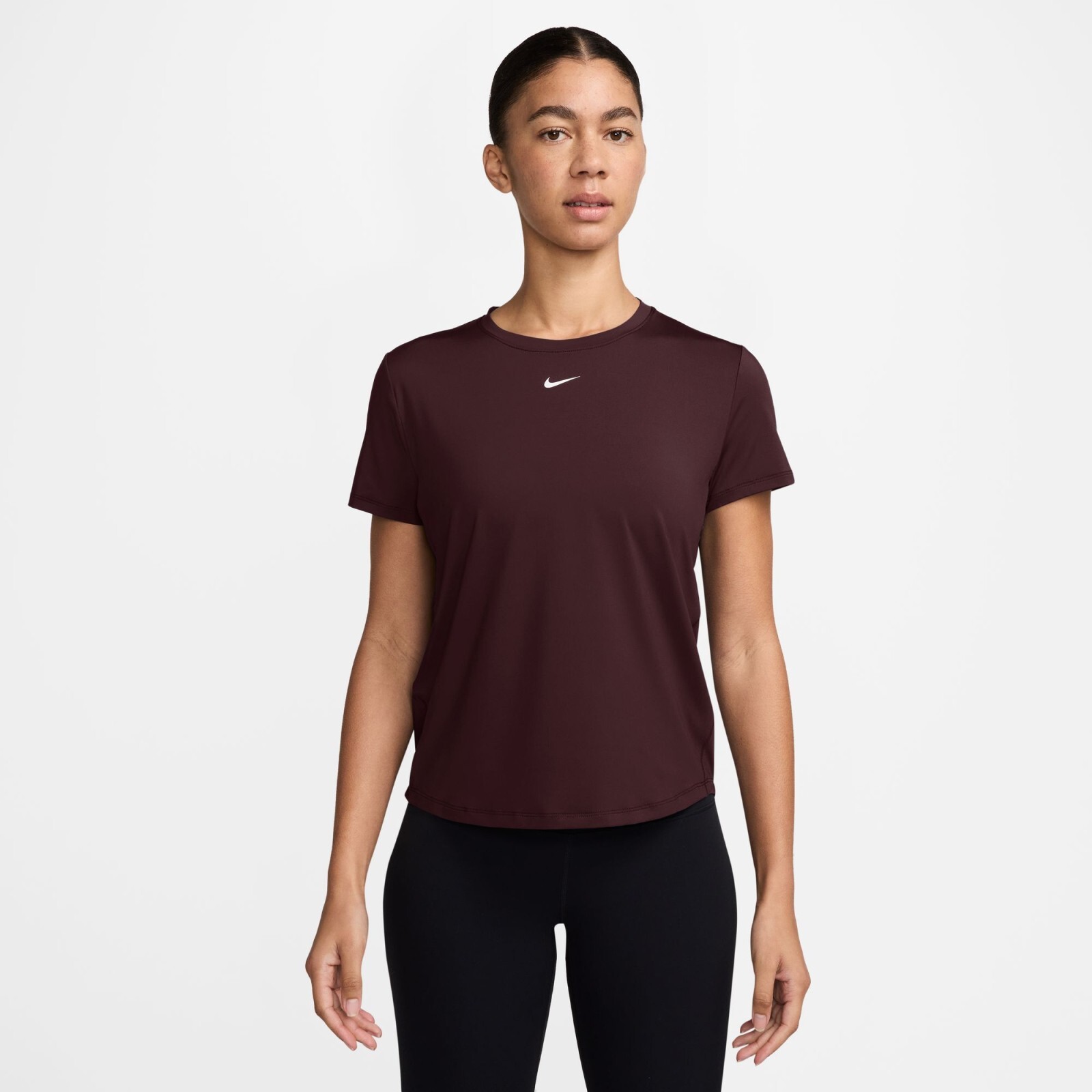 Nike Women One Claccis Dri-FIT Short Sleeve Top S