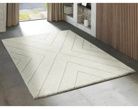 Koberec Ideal Shaggy 120x170 cm, krémový