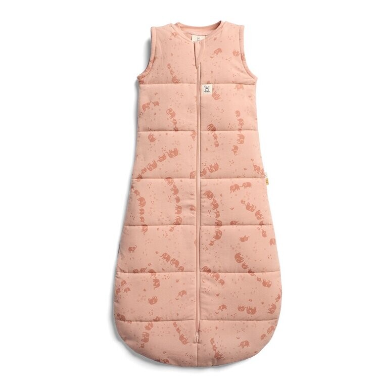 ERGOPOUCH Vak na spaní organická bavlna Jersey Elephant Parade 8-24 m, 8-14 kg, 2,5 tog