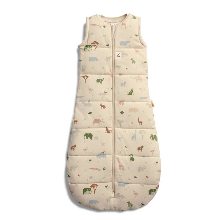 ERGOPOUCH Vak na spaní organická bavlna Jersey Savannah 8-24 m, 8-14 kg, 2,5 tog
