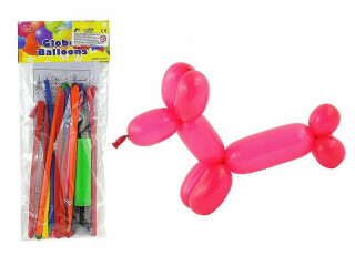 Balónky dlouhé s pumpičkou 20 ks