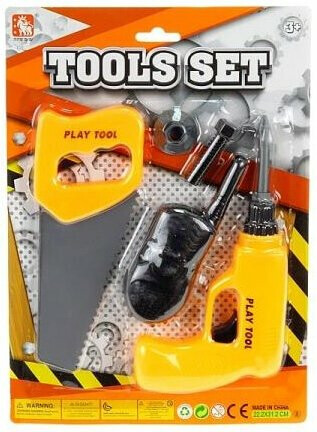 Sada nářadí - pilka, vrtačka a vysílačka