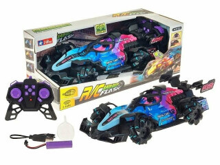 RC neonové závodní auto na dálkové ovládání