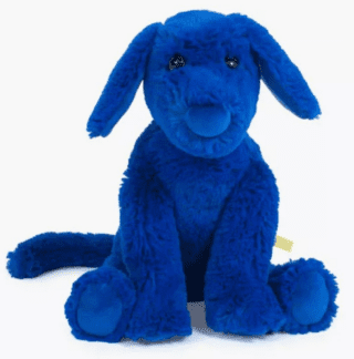 Plyšový pes Chien Bleu