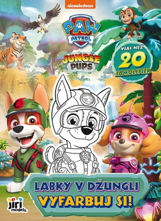 Vyfarbuj si! Labková patrola Labky v džungli