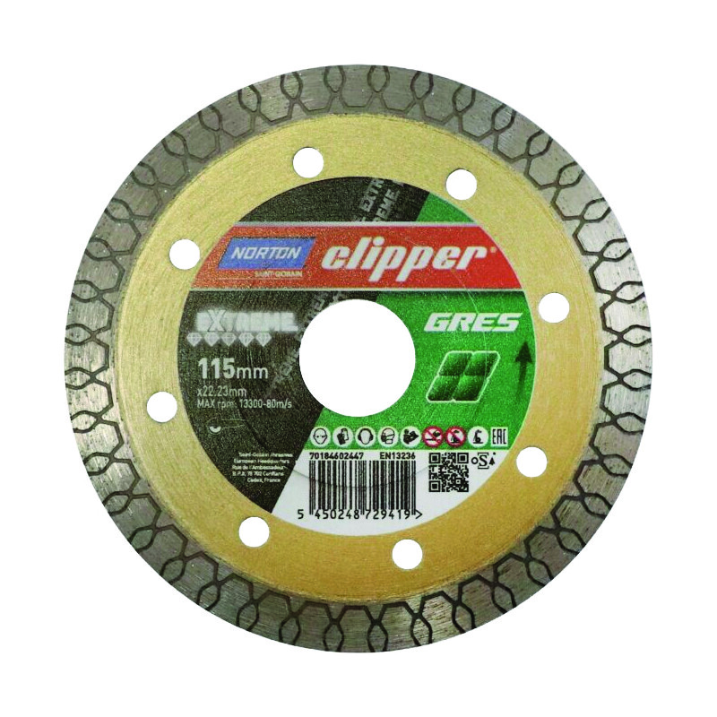 Kotouč diamantový Norton Clipper Extreme Gres 115×22,23 mm