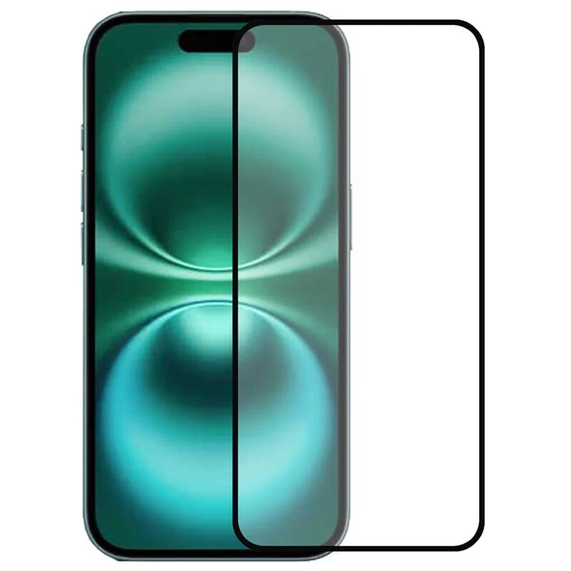 Screen Glass Apple iPhone 17 PRO 5D Full Glue zaoblené černé 1036189