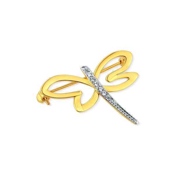 Brož se syntetickými kameny 256-588-202341 2.20g