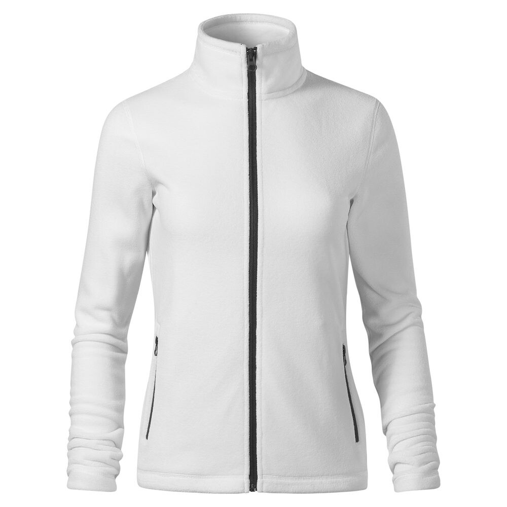MALFINI Dámská fleecová mikina Factor - Bílá | 2XL