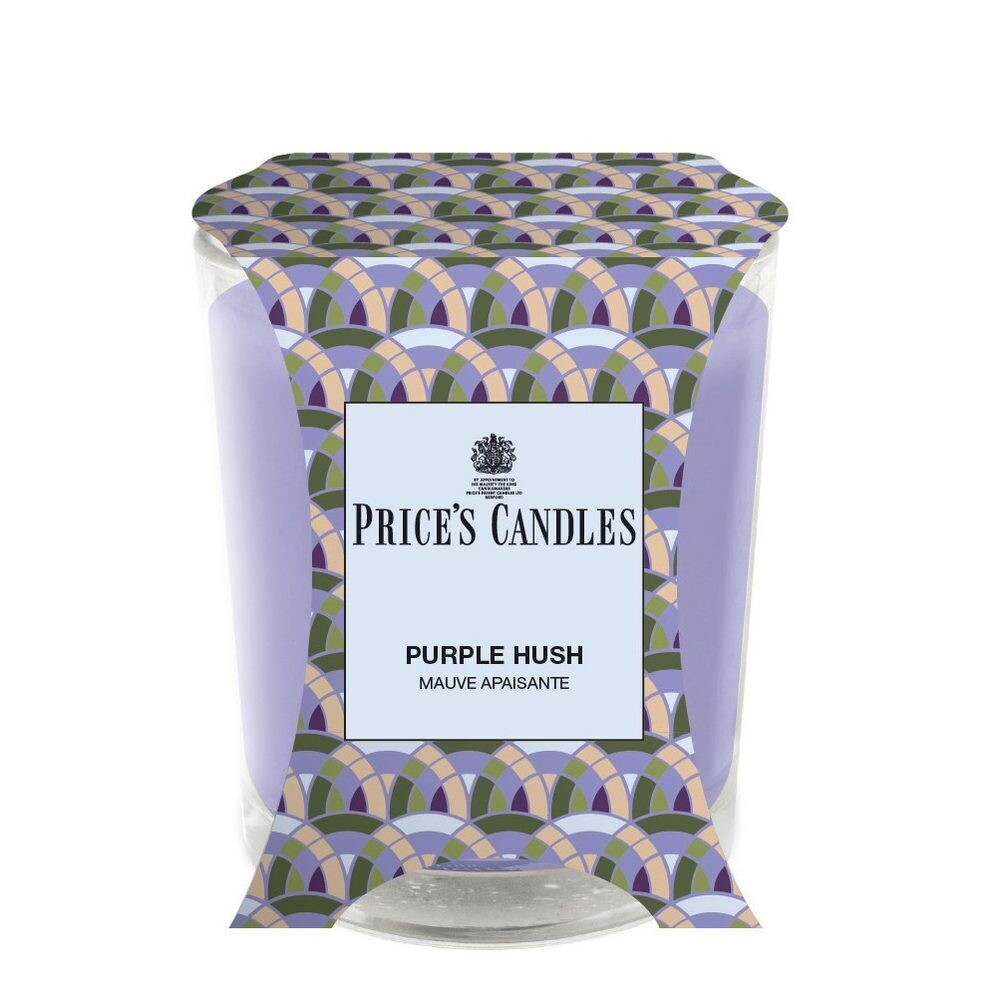 Price’s Price's vonná svíčka ve skle Purple Hush - hoření 45h