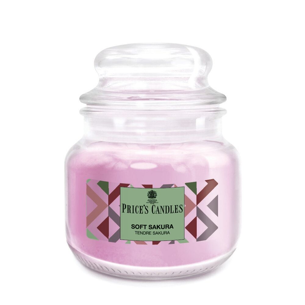 Price’s Price's MINI vonná svíčka ve skle Soft Sakura - hoření 30h