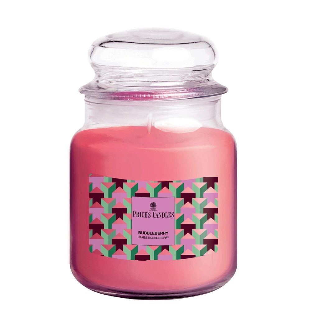 Price’s Price's MIDI vonná svíčka ve skle Bubbleberry - hoření 80h