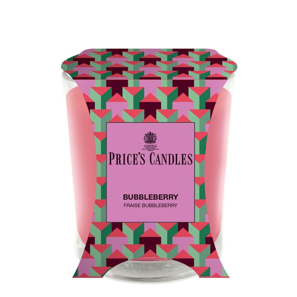 Price’s Price's vonná svíčka ve skle Bubbleberry - hoření 45h