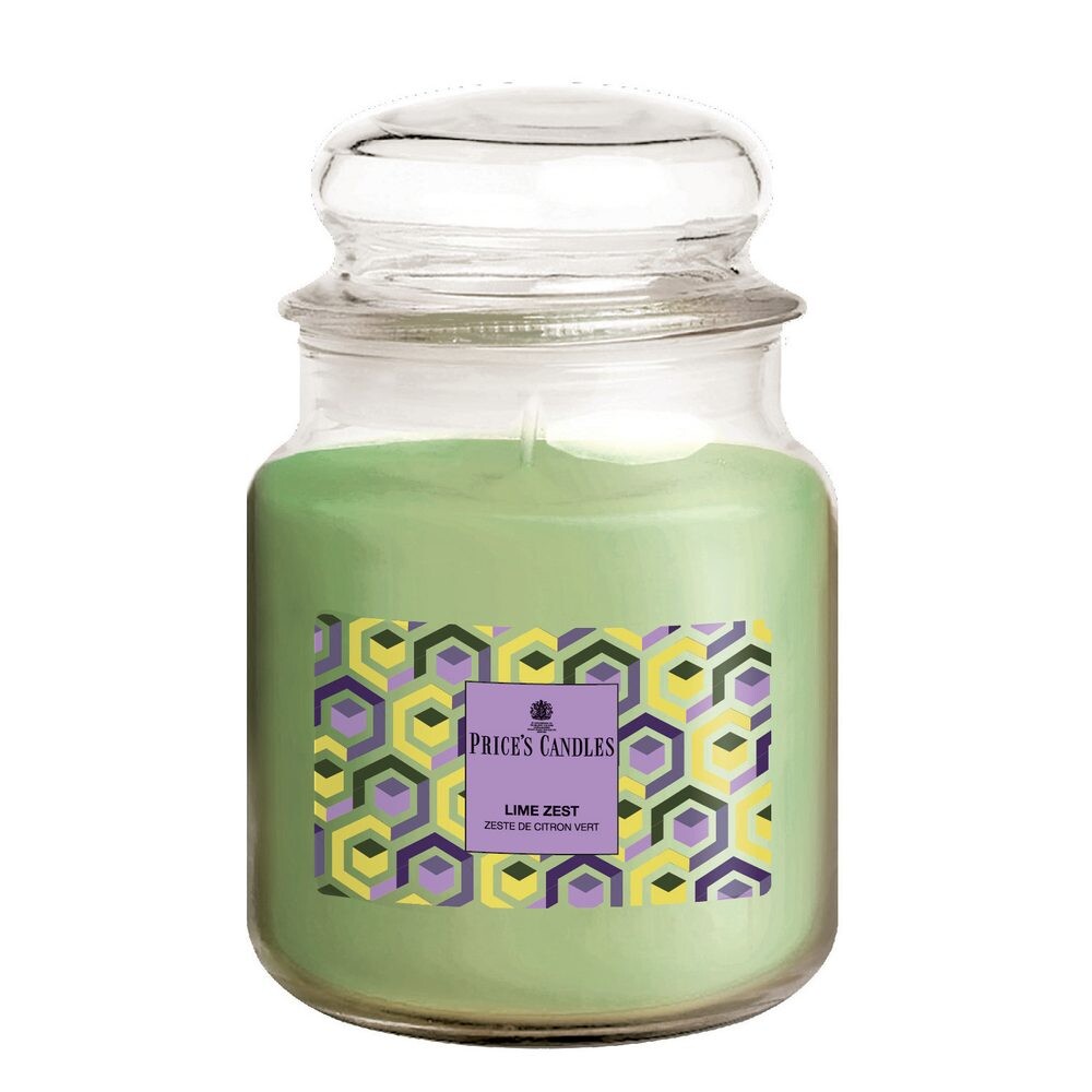 Price’s Price's MIDI vonná svíčka ve skle Lime Zest - hoření 80h