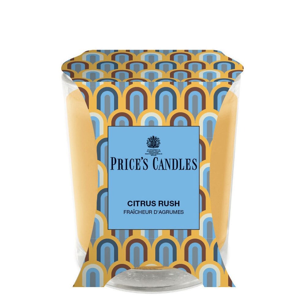 Price’s Price's vonná svíčka ve skle Citrus Rush - hoření 45h