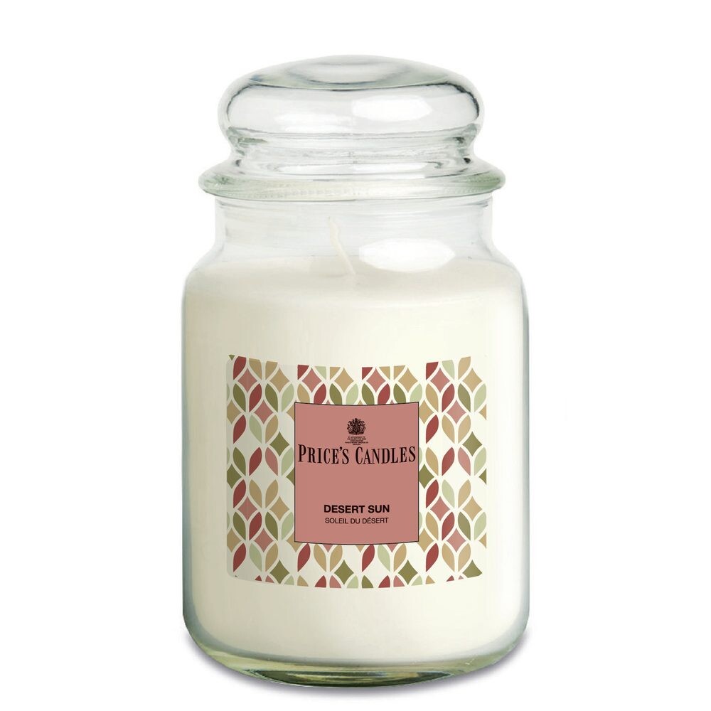 Price’s Price's MAXI vonná svíčka ve skle Desert Sun - hoření 130h