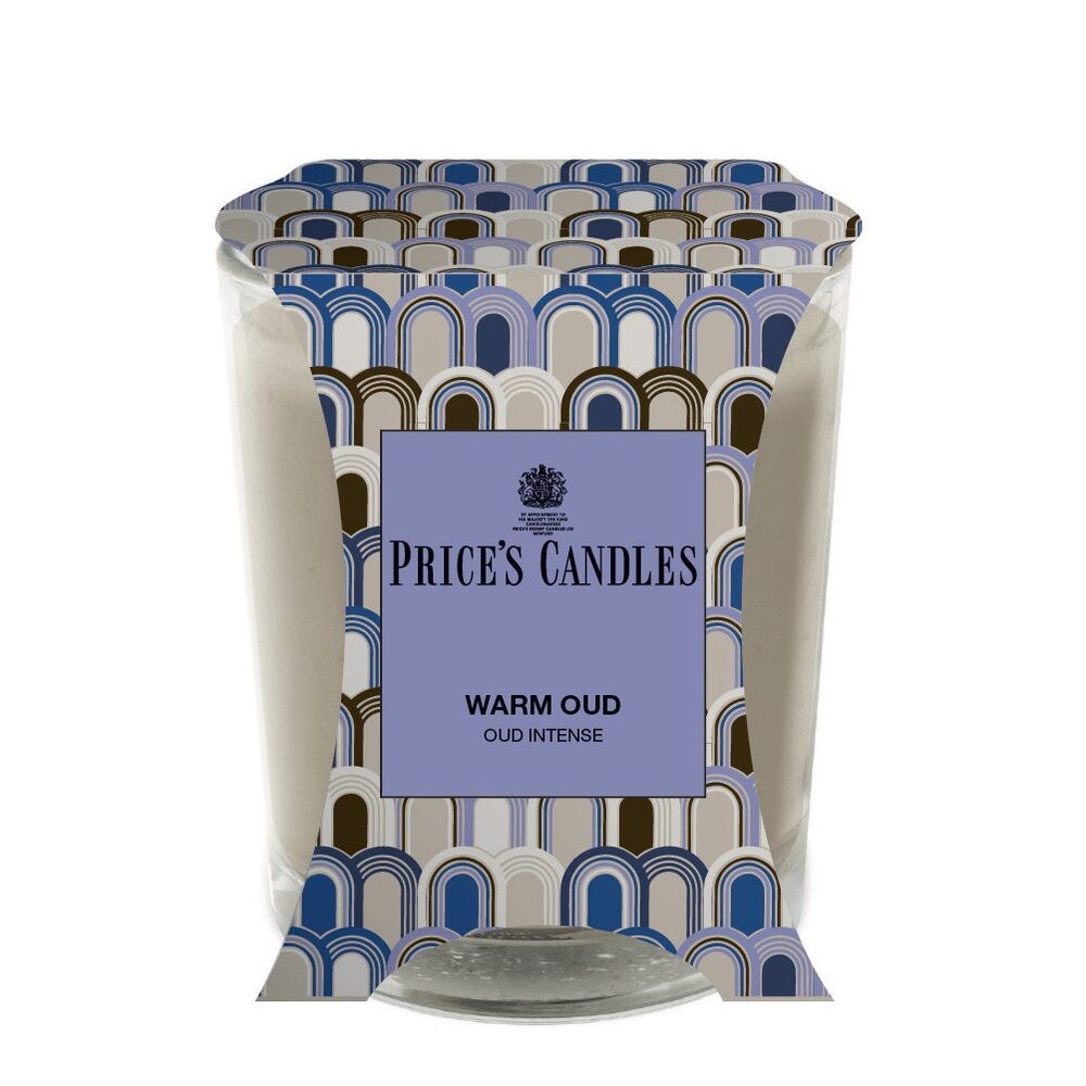 Price’s Price's vonná svíčka ve skle Warm Oud - hoření 45h
