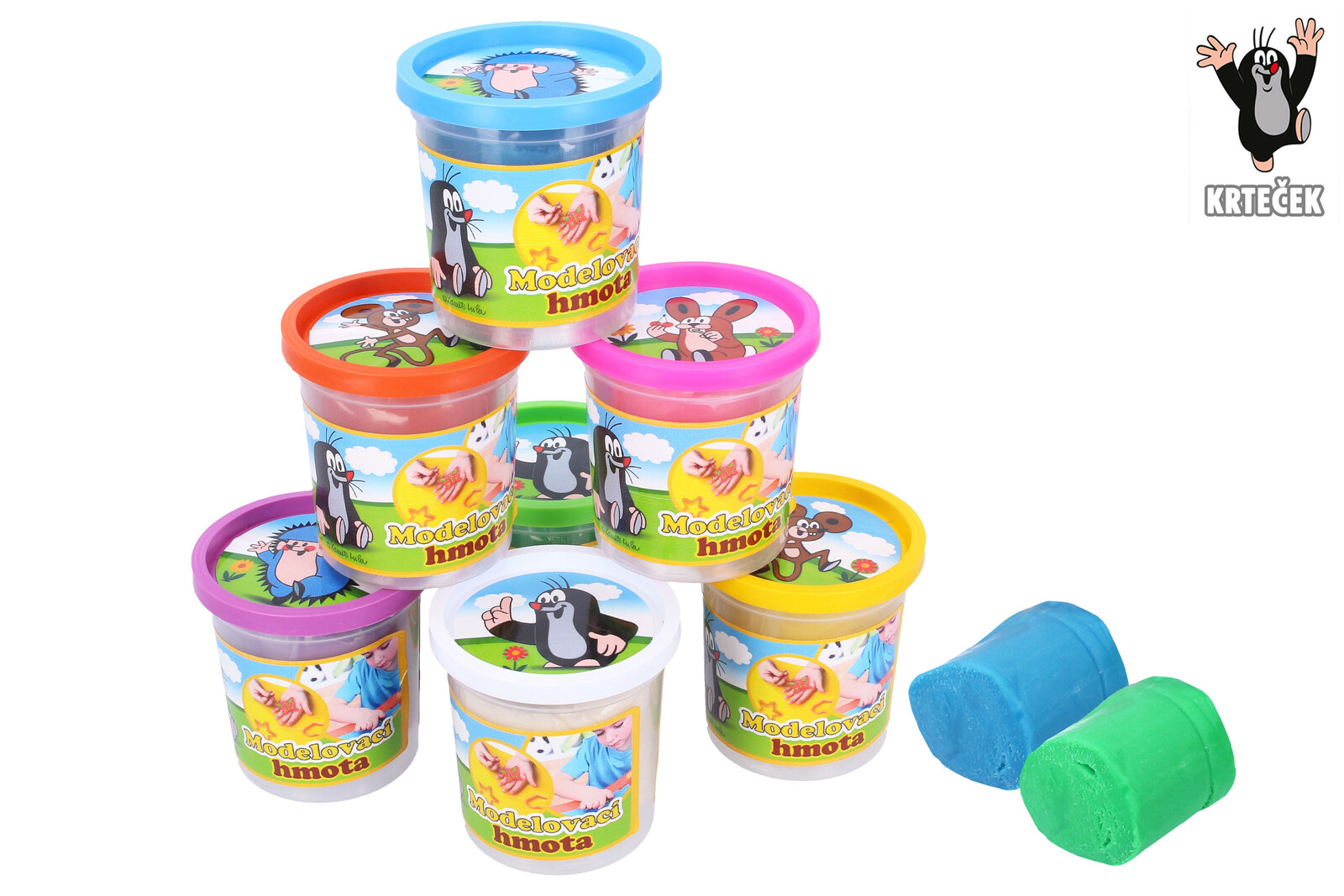 Modelína Doh Krtek 140 g