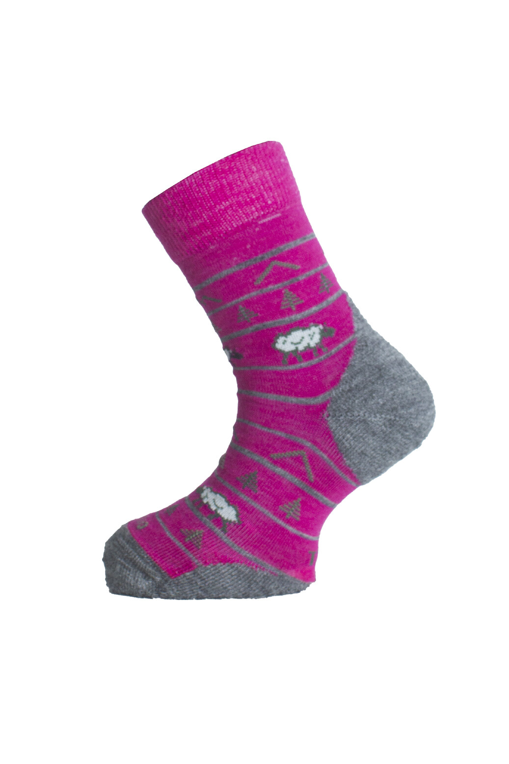 Lasting dětské merino ponožky TJL 418 růžová Velikost: XXS 8596445211986