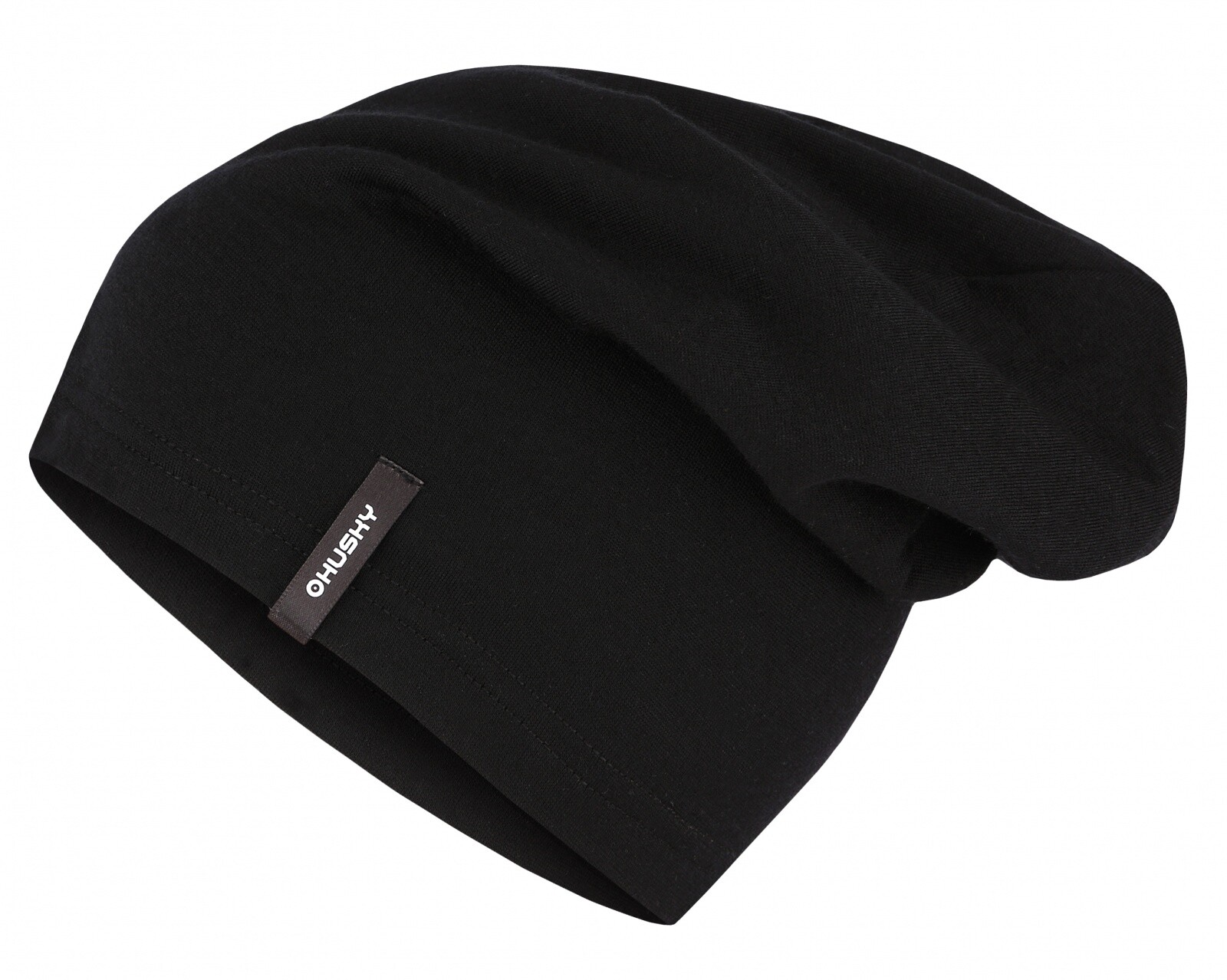 Husky Merino čepice Merhat black Velikost: OneSize