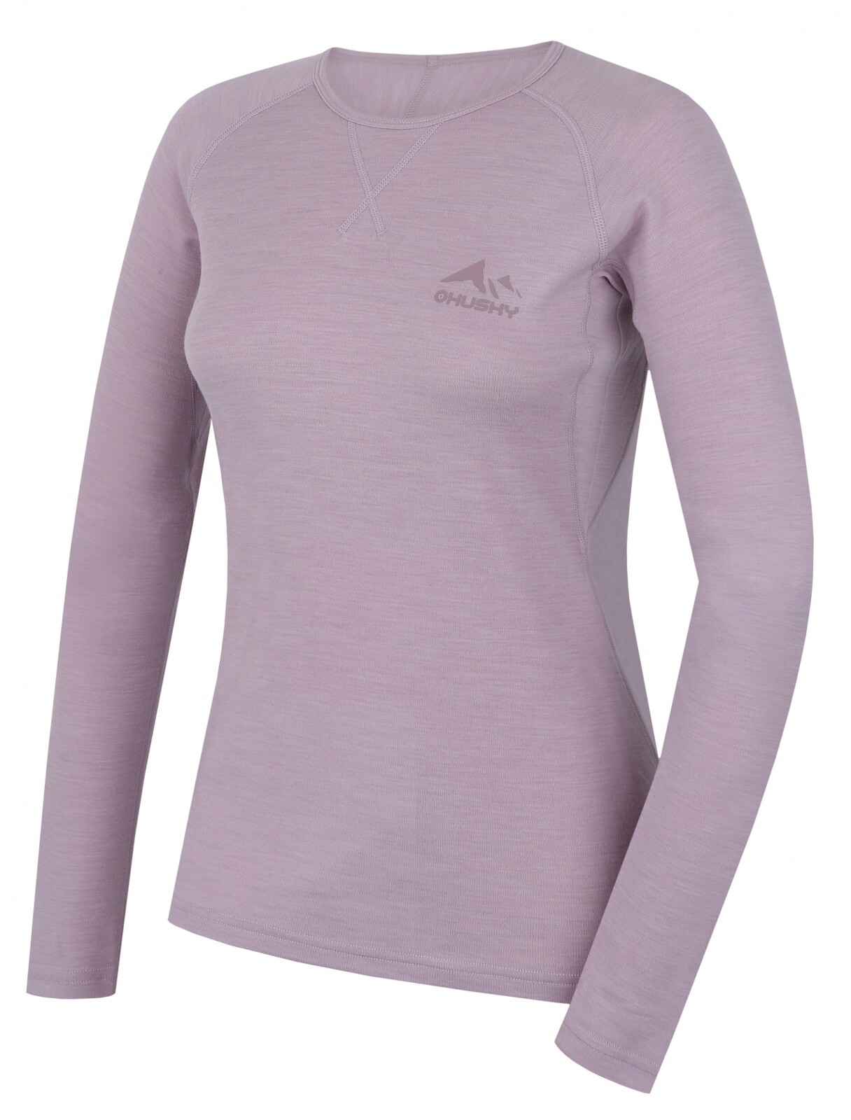 Husky Merino termoprádlo triko Mertee L Light Purple Velikost: XXL