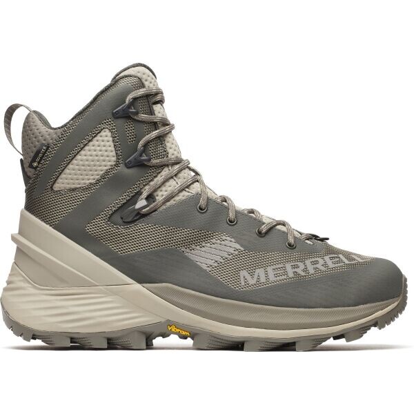 Merrell ROGUE HIKER MID GTX Pánské turistické boty, šedá, velikost 42