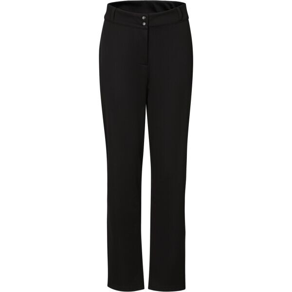 ALPINE PRO QVALA Dámské softshellové kalhoty, černá, velikost