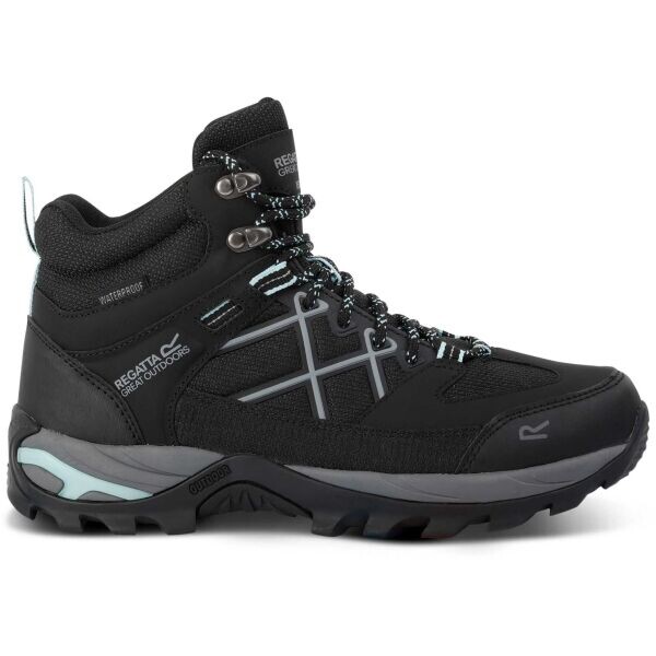 REGATTA OUTDOORS SAMARIS III W Dámská treková obuv, černá, velikost