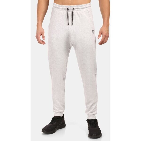 KILPI MATTY Pánské sportovní bavlněné tepláky, šedá, velikost XXXL