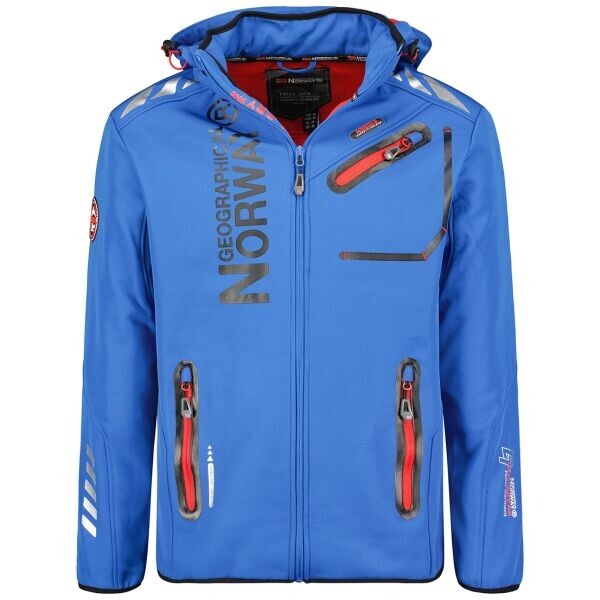 GEOGRAPHICAL NORWAY ROYAUTE GTX Pánská softshellová bunda, modrá, velikost