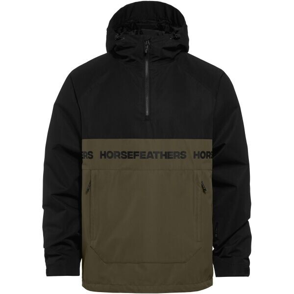 Horsefeathers GORDIE Pánská lyžařská/snowboardová bunda, hnědá, velikost