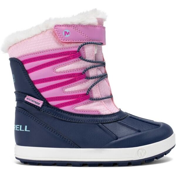 Merrell SNOW BANK 5.0 WP Dívčí zimní boty, růžová, velikost 36