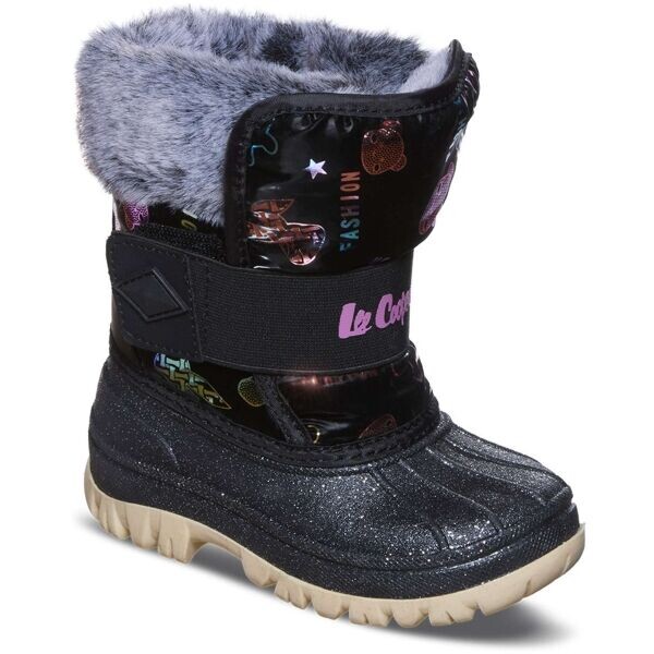 Lee Cooper WINTER Dívčí sněhule, černá, velikost