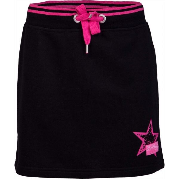 Lewro VASJA Dívčí sukně, černá, velikost 128-134