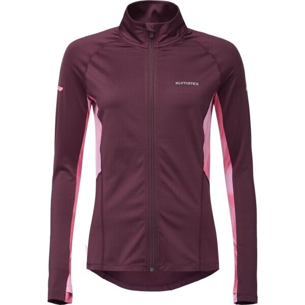 Klimatex SOPHIA1 Dámská funkční mikina, vínová, velikost