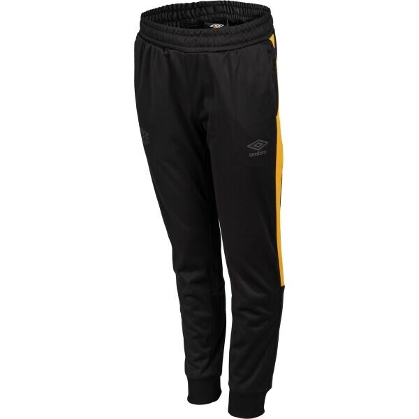 Umbro PRO TRAINING WOVEN PANT JNR Chlapecké sportovní tepláky, černá, velikost