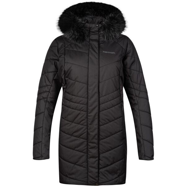 Hannah MARETA II Dámský zimní kabát, černá, velikost