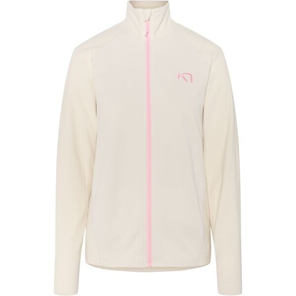 KARI TRAA KARI Dámská fleecová mikina, béžová, velikost