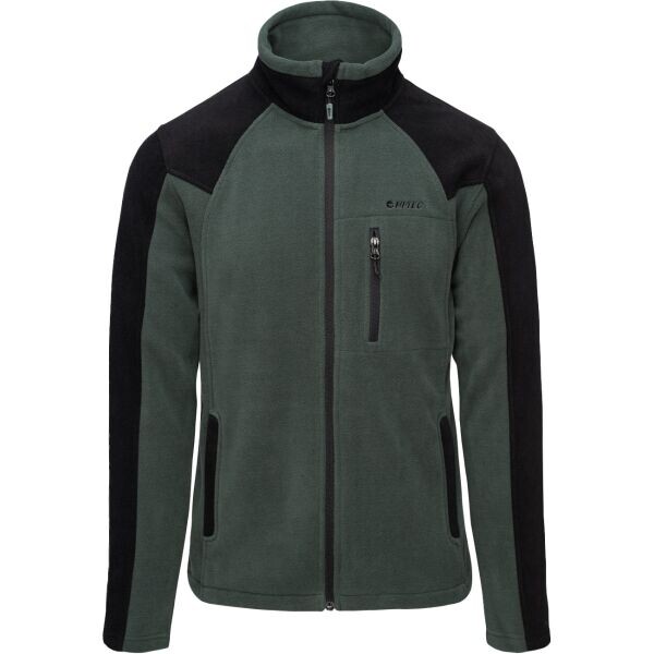 Hi-Tec MONAR Pánská mikina, tmavě zelená, velikost