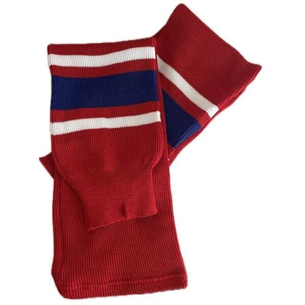 HEJDUK STULPNY SR Stulpny na lední hokej, červená, velikost