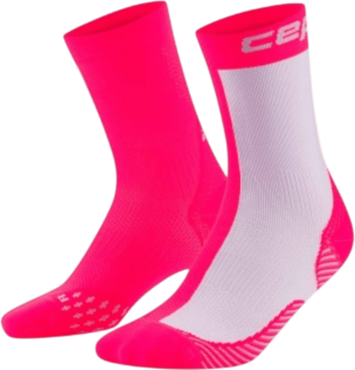 Ponožky CEP Half&Half Mid-Cut Running Socks Women