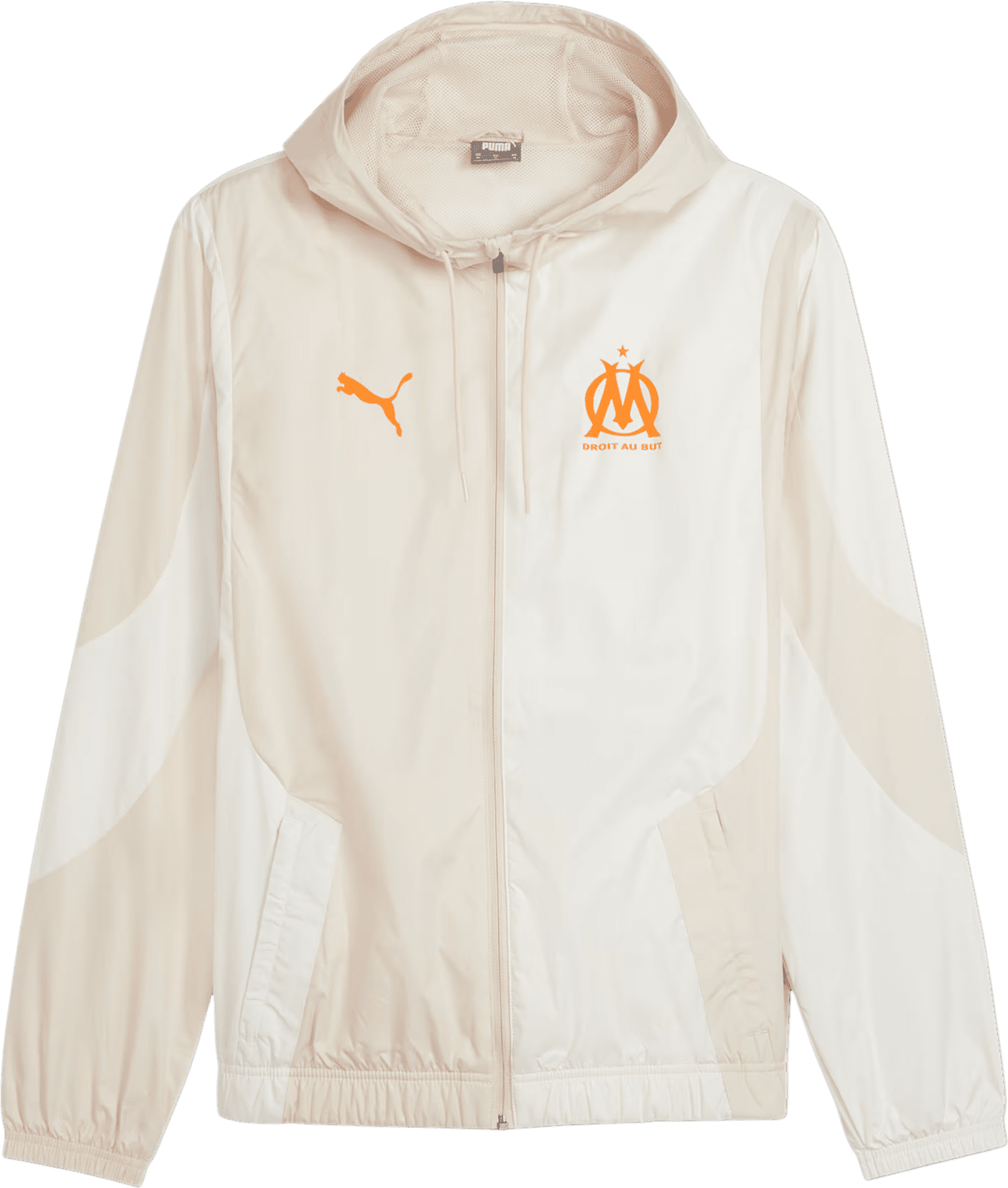 Bunda s kapucí Puma  Olympique Marseille Prematch Woven jacket 2023/24