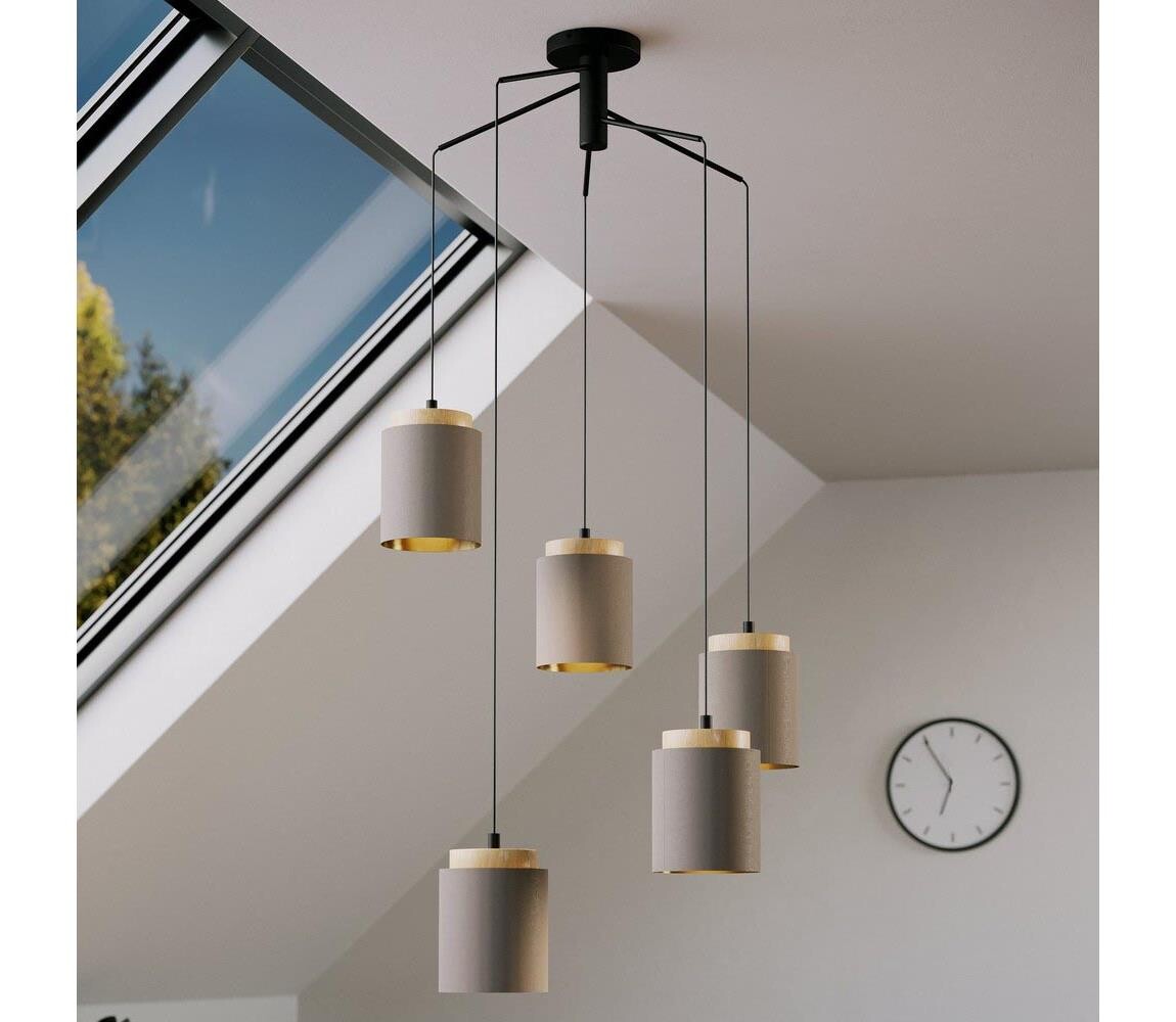 Eglo 99447 - Lustr na lanku ALBARIZA 5xE27/40W/230V pavouk 99447