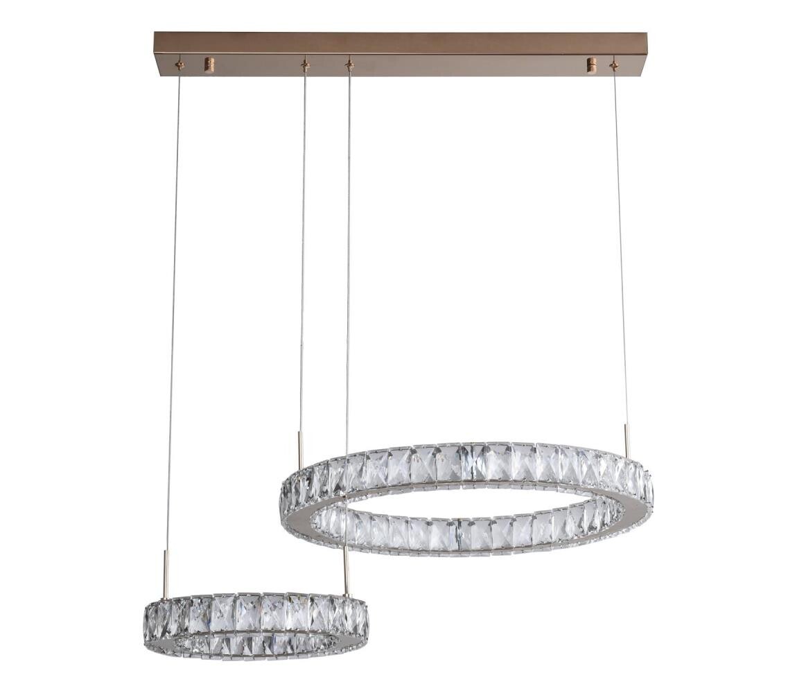 Zuma Line MD3713-2-3GT - LED Lustr na lanku GIRONA LED/36W/230V rose gold MD3713-2-3GT