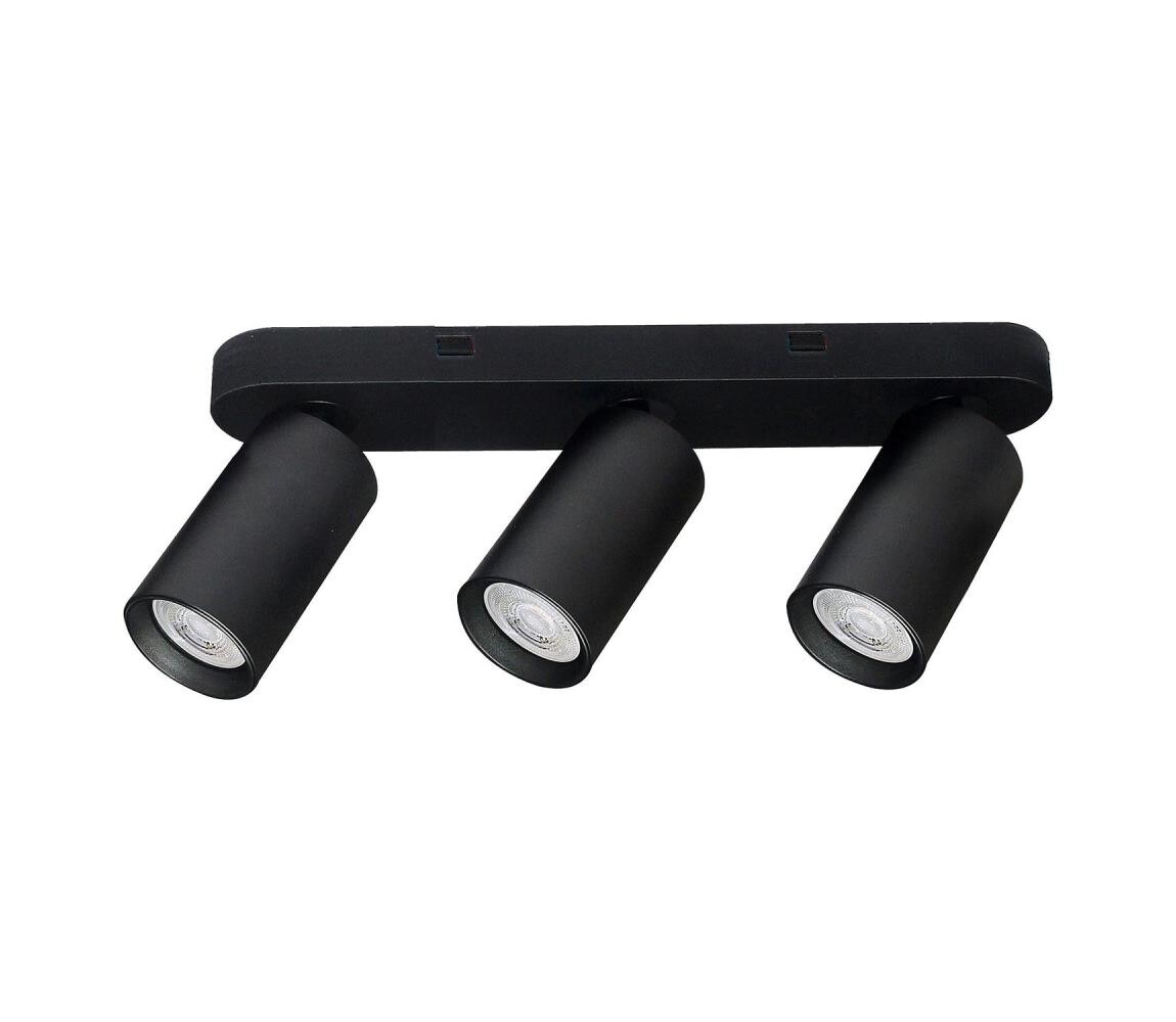 Rabalux 73083 - Bodové svítidlo YORLI 3xGU10/7W/230V černá 73083
