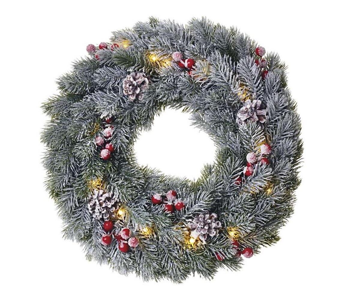 LED Vánoční dekorace 20xLED/2xAA pr. 38 cm DCTW06