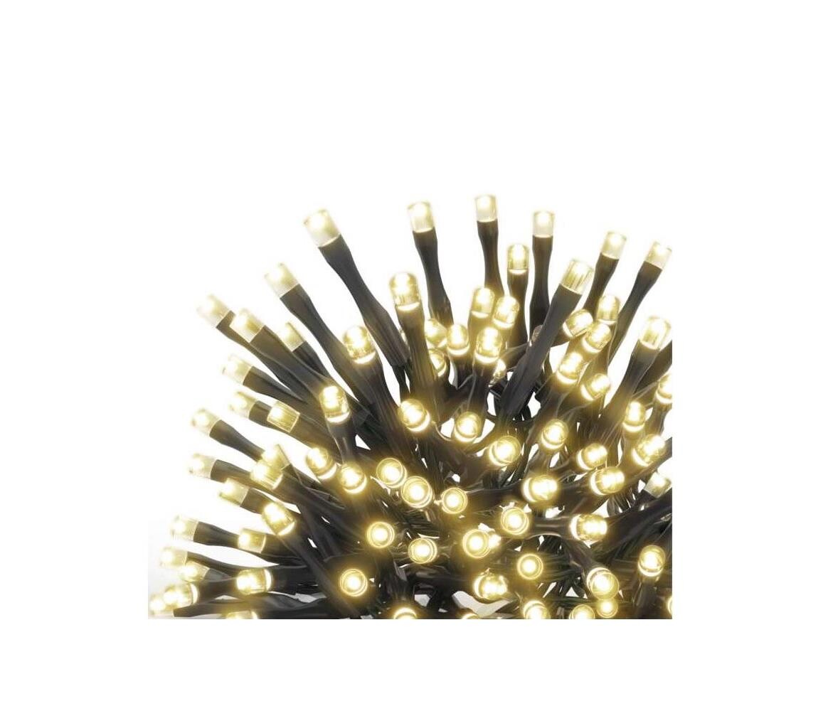 LED Vánoční venkovní řetěz 100xLED/15m IP44 teplá bílá D1AW01