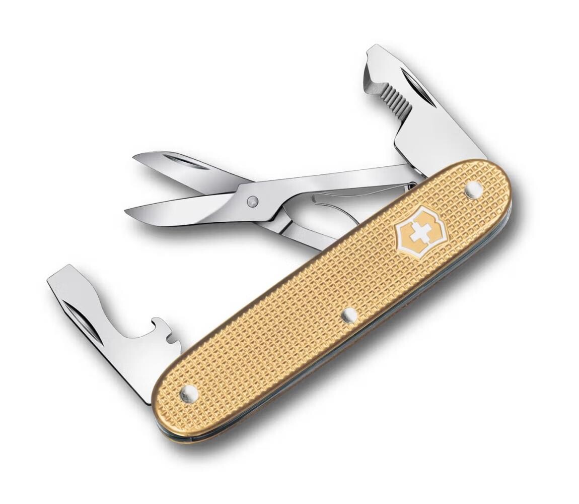 Victorinox - Multifunkční kapesní nůž COMPANION SLIM ALOX 9,3 cm/6 funkcí zlatá 0.8170.28