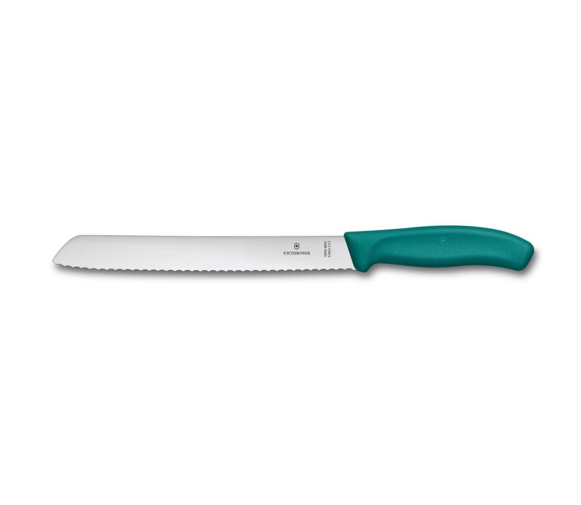 Victorinox - Kuchyňský nůž na chleba SWISS CLASSIC 21 cm tyrkysová 6.8634.21C1B